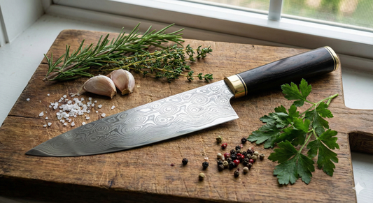 Handmade kitchen knife